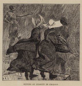 Barmhjertighedssøstre i Chicago af Arthur Boyd Houghton