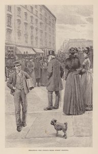 Broadway, krydset ved Twenty-Third Street (stik) af Arthur Burdett Frost