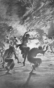 Haitiansk voodoo ritual