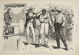 Selvfølgelig vil han stemme på den demokratiske billet, 1876
