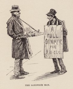 Sandwich-manden (stik) af Arthur Burdett Frost