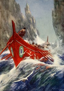 Jason and the Argonauts, ca. 1925 (farve litho)