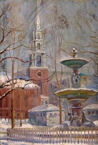 Park Street ved Boston Commons, ca. 1910-20