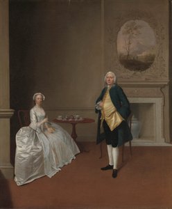 Mr. og Mrs. Hill af Arthur Devis