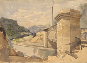 Todmorden, Yorkshire, England af Arthur Fitzwilliam Tait