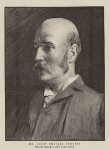 Henry Charles Burdett af Arthur Hacker