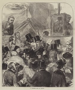 Billedsalg i London af Arthur Hopkins