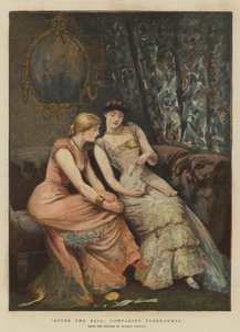 Efter ballet, sammenligning af programmer (chromolitho) af Arthur Hopkins