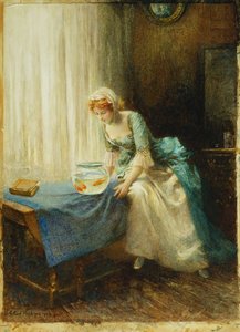 Guldfisk, 1909 af Arthur Hopkins