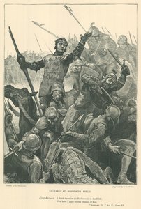 Illustration til kong Richard III af Arthur Hopkins