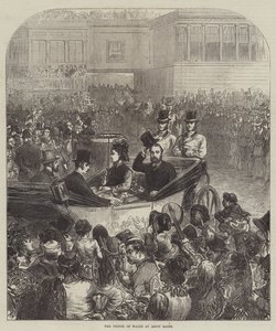 Prinsen af Wales ved Ascot Races af Arthur Hopkins