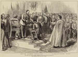 Prinsen af Wales i Indien, kapitel af Indiens stjerne i Allahabad af Arthur Hopkins