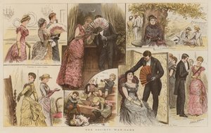 The Society War-Game (chromolitho) af Arthur Hopkins