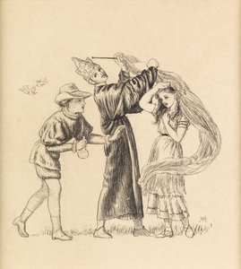Handsome is as Handsome Does, 1871 af Arthur Hughes