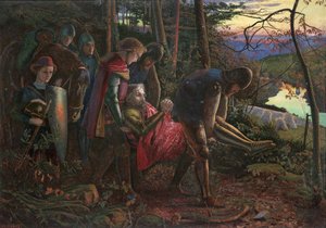Solens Ridder, 1860 af Arthur Hughes