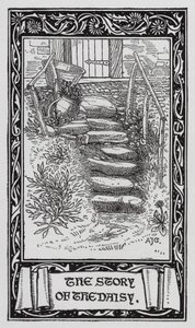 HC Andersen: Tusindfryden (litho) af Arthur Joseph Gaskin