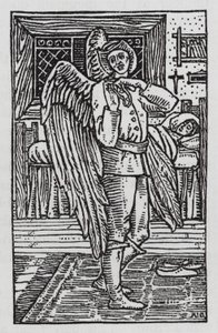 HC Andersen: Rejsekammeraten (litho)