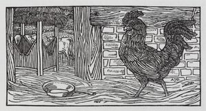 HC Andersen: "Der er ingen tvivl om det" (litho) af Arthur Joseph Gaskin