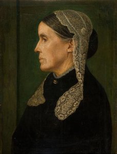 Portræt af fru Henry Gaskin kunstnerens mor, 1888.