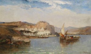 I nærheden af Amalfi, Salernobugten, Italien, 1877