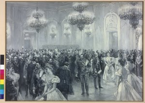 Modtagelse ved hoffet i anledning af kejser Wilhelm II