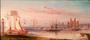 Earl Grey Dock, med skib 