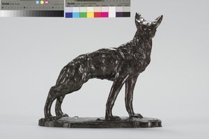 Alert Coyote (bronze) af Arthur Putnam