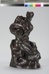 Mand og slange af Arthur Putnam