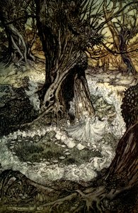 En skærsommernats drøm af Arthur Rackham