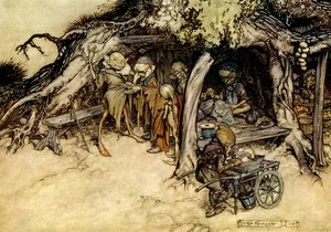 En skærsommernats drøm af Arthur Rackham