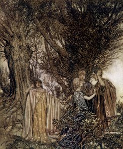 En skærsommernats drøm af Arthur Rackham