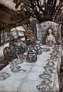 Alice i Eventyrland, 1917 af Arthur Rackham