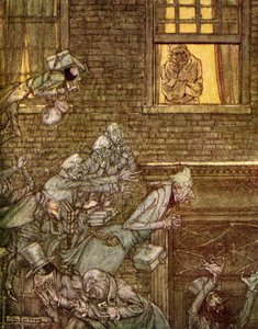 Charles Dickens s A Christmas Carol af Arthur Rackham