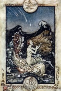 Illustration af Arthur RACKHAM (1867-1939) til Drømmen om en sommernat af William SHAKESPEARE af Arthur Rackham