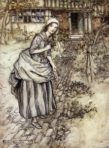 Illustration af Arthur RACKHAM (1867-1939) til Drømmen om en sommernat af William SHAKESPEARE af Arthur Rackham