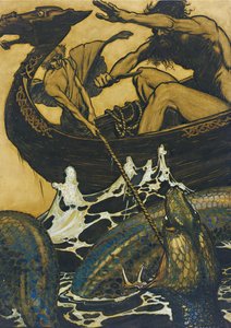 Illustration til Edda af Arthur Rackham