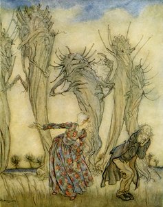 Hr og fru Eddike af Arthur Rackham