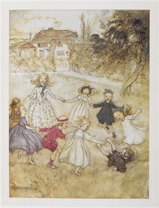 Ring-en-ring-en-roser af Arthur Rackham