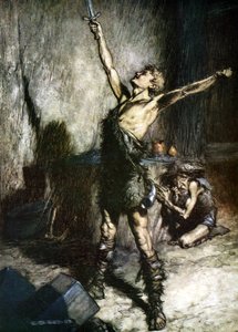 Siegfried af Arthur Rackham