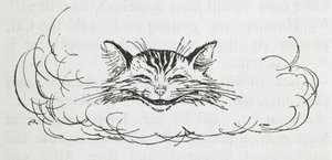 Cheshire-katten af Arthur Rackham