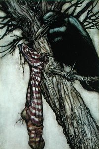 The Crow, illustration fra 