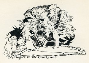 Den gyldne bold af Arthur Rackham