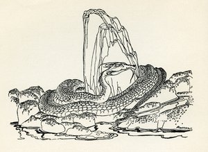 Den Laidly Worm af Arthur Rackham
