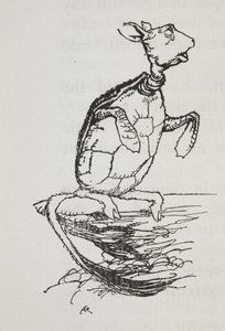 Den falske skildpadde af Arthur Rackham