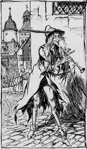 The Pied Piper of Hameln, 1934 af Arthur Rackham