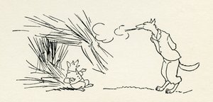 De tre små grise af Arthur Rackham
