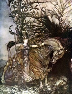 Valkyrien Valkyrien af Arthur Rackham