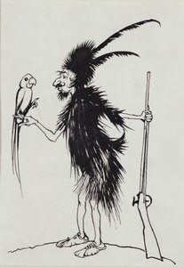 Ting-a-Ting Tang Stakkels gamle Robinson Crusoe af Arthur Rackham