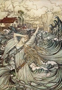 Undine af Friedrich de la Motte Fouque af Arthur Rackham