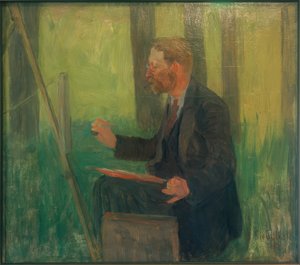 Thomas Herbst på arbejde af Arthur Siebelist